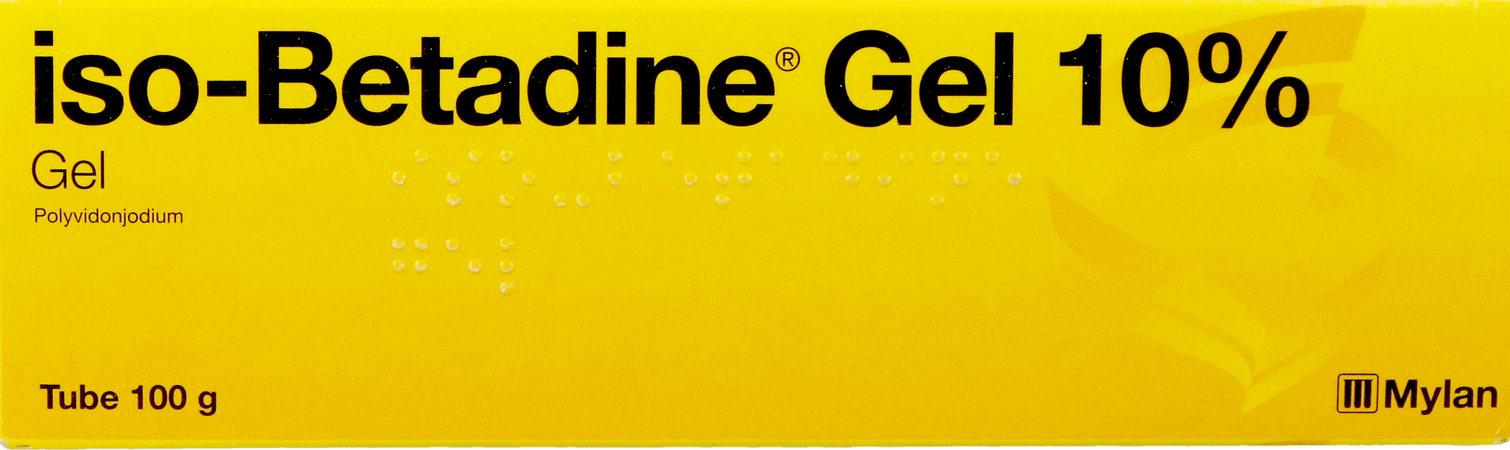 Iso Betadine Gel Tube 100 gr