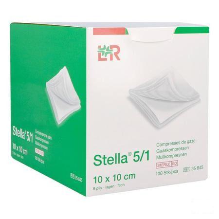 Stella Kompres Steriel 5/1 8p 10x 10 100 35845  -  Lohmann & Rauscher