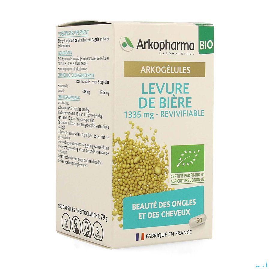 Arkogelules Biergist Bio Caps 150  -  Arkopharma