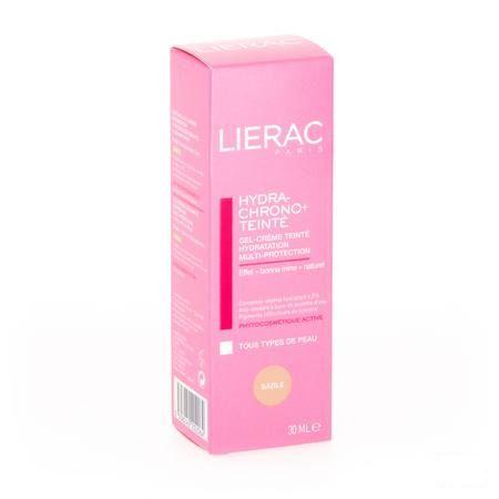 Lierac Hydra Chrono+teinte Sable Gel-creme Tube 30 ml