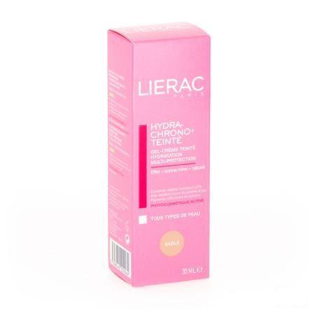 Lierac Hydra Chrono+teinte Sable Gel-creme Tube 30 ml