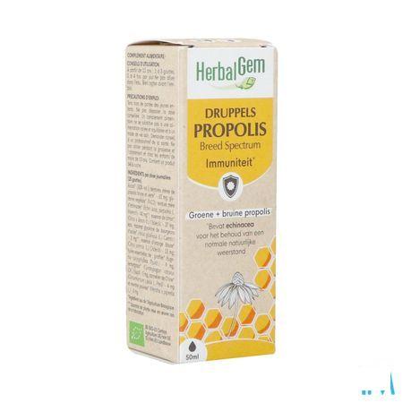 Herbalgem Propolis Large Spectr. Bio Fl Gutt 50 ml  -  Herbalgem