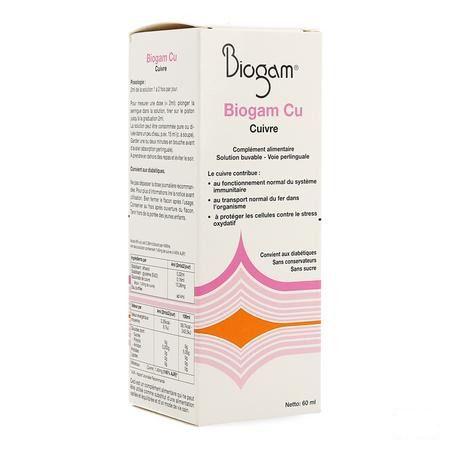 Biogam Cu Flacon 60 ml  -  Sterop