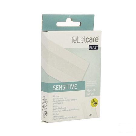 Febelcare Plast Sensitive Uncut 10x6cm 10