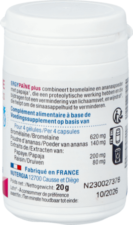 Ergypaine Plus Tabletten 60  -  Lab. Nutergia