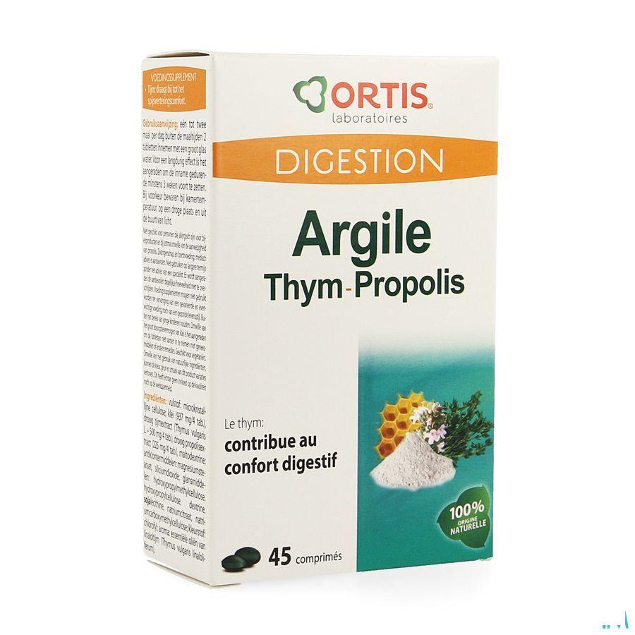 Ortis Klei-tijm-propolis Tabletten 3x15  -  Ortis