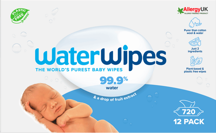 Waterwipes Biologisch Afbreekbare Doekjes 720