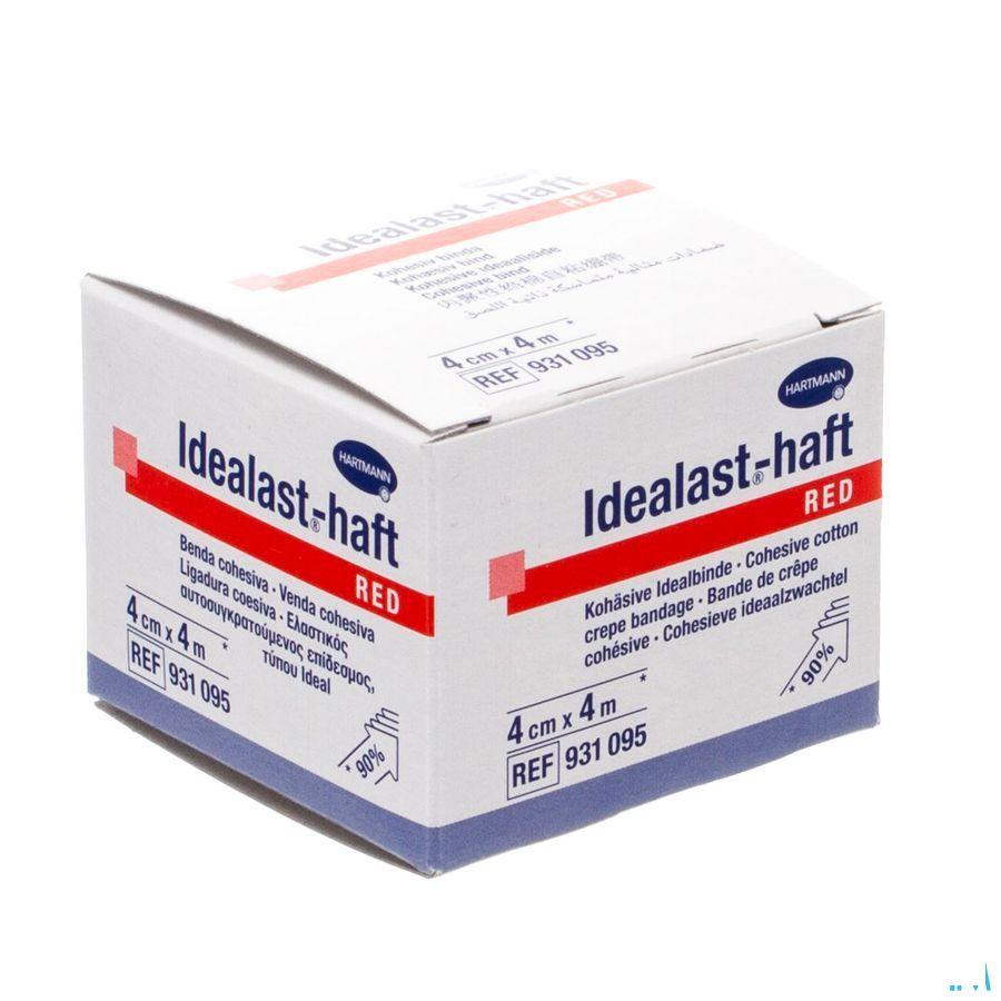 Idealast-haft Rood 4cmx4m 1 P/s  -  Hartmann