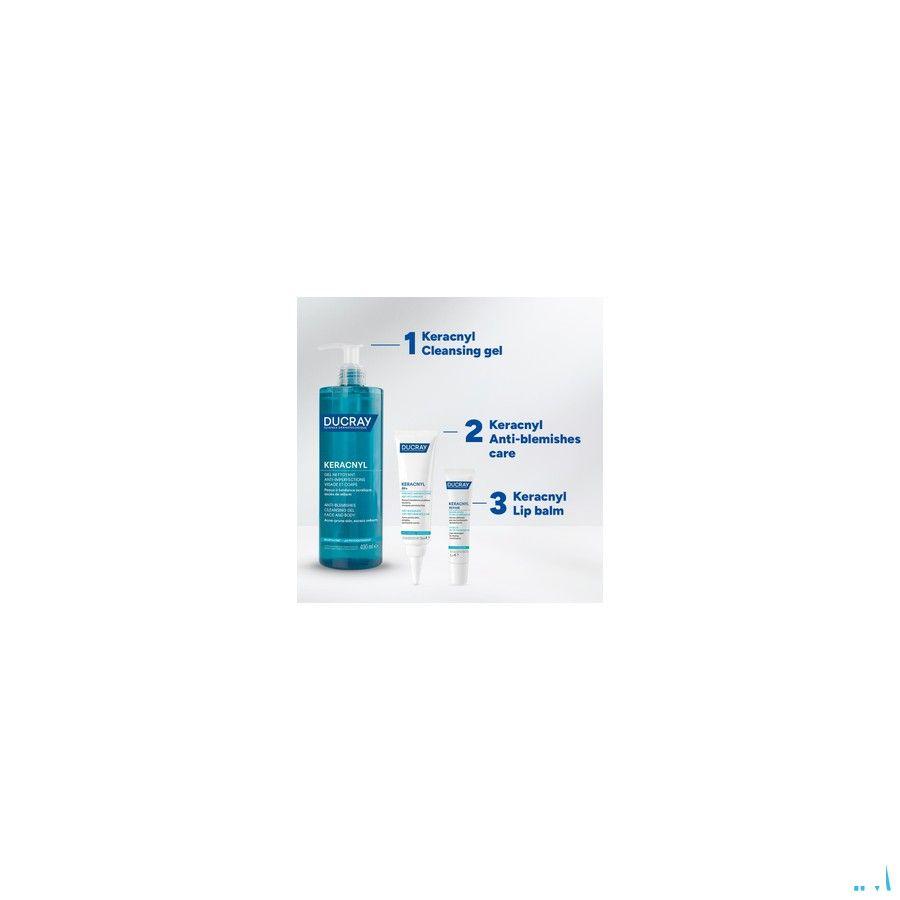 Ducray Keracnyl Repair Baume Levres 15 ml