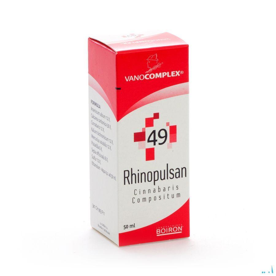 Vanocomplex N49 Rhinopulsan Gouttes 50 ml  -  Unda - Boiron