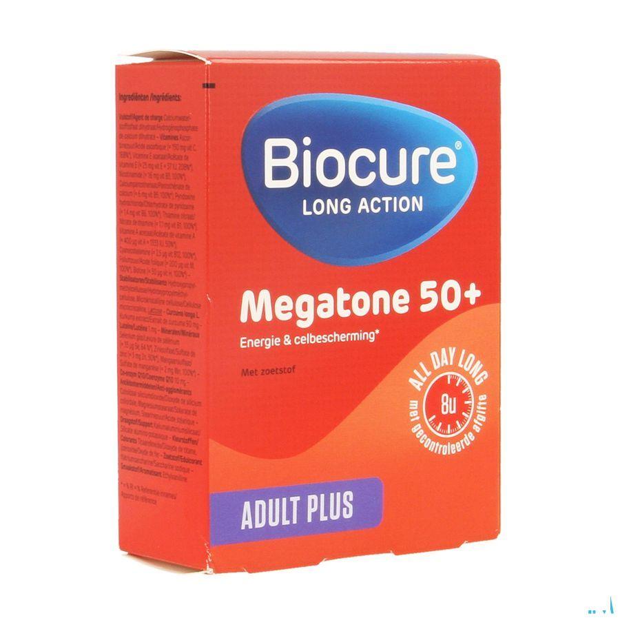 Biocure Megatone 50+ La Comp 30  -  Qualiphar