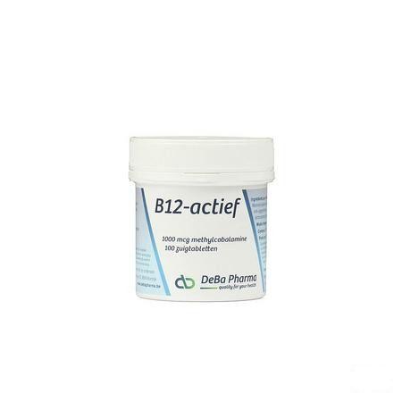 Vitamine B12 1000mcg Methylcobalamine Zuigtabl 100  -  Deba Pharma