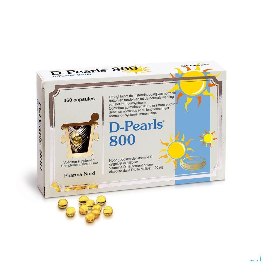 D-pearls 800 Capsule 360  -  Pharma Nord