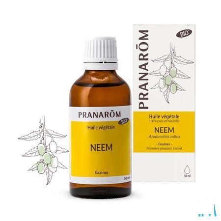 Pranarom Huiles Vegetales Neem Bio 50 ml  -  Pranarom