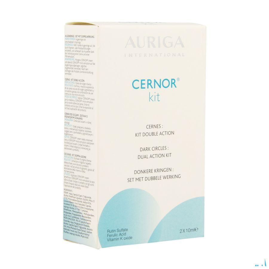 Auriga Cernor Kit Creme + Micro Emulsion 2x10 ml  -  Isdin
