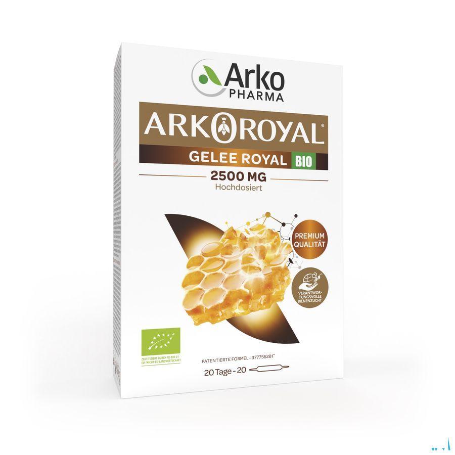 Arkoroyal Bio 2500 mg Amp 20  -  Arkopharma