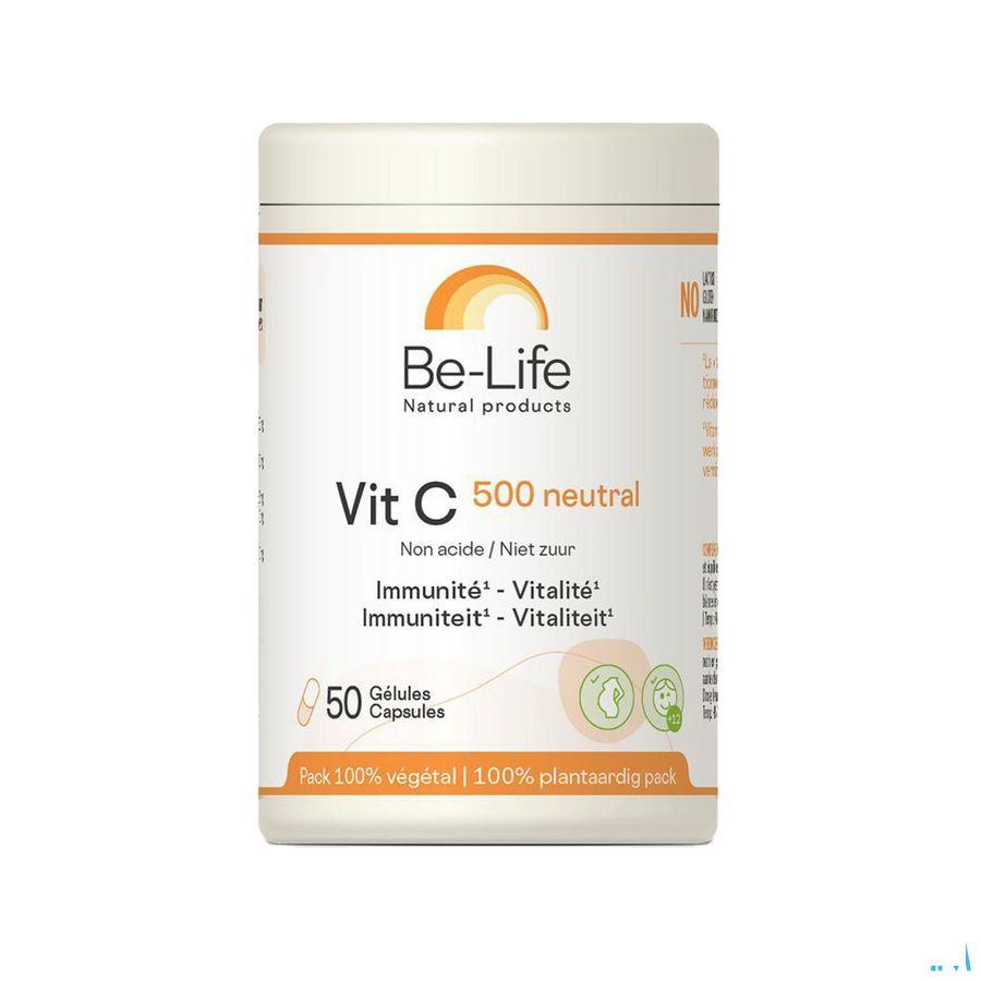 Vit C 500 Neutral Caps 50 - Be-Life