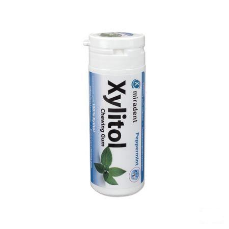 Miradent Kauwgom Xylitol Pepermunt Zs 30  -  Eureka Pharma