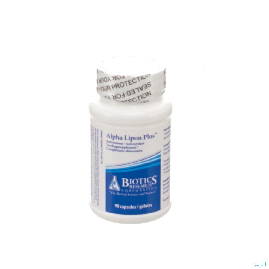 Biotics Alpha Lipon Plus (Liponzuur) 90 capsules  -  Energetica Natura