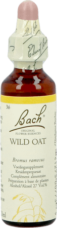 Bach Flower Remedie 36 Wild Oat 20 ml