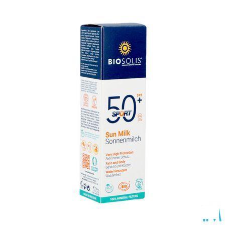 Biosolis Lait Solaire Sport Ip50+ 50 ml