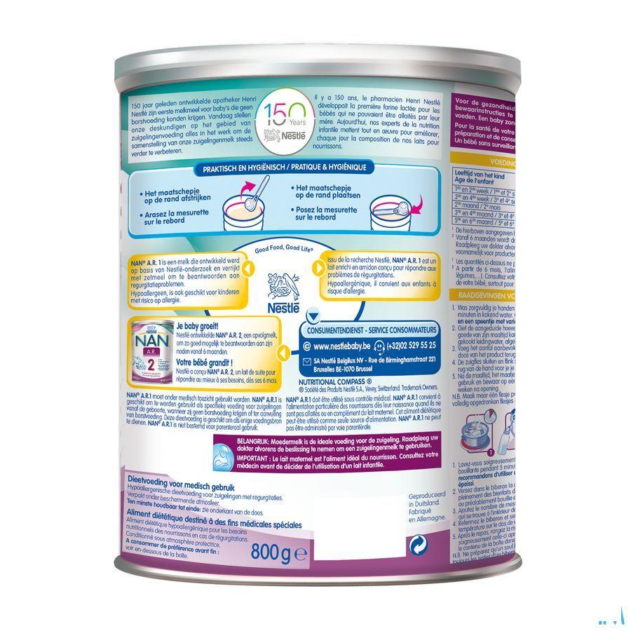 Nan Ar1 1age Poudre 800 gr  -  Nestle