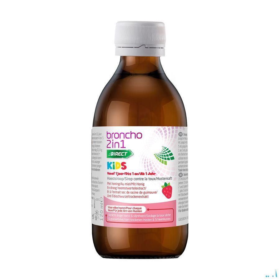 Broncho 2In1 Kids Cough Syrup 120 ml  -  Perrigo