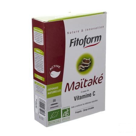Force & Denfense Maitake Bio Ampullen 20x10 ml Fitoform  -  Bioholistic Diffusion
