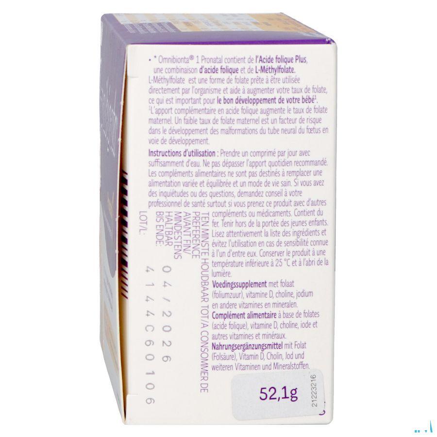 Omnibionta Pronatal 1Kinderwens Zwang.8weken Tabl56