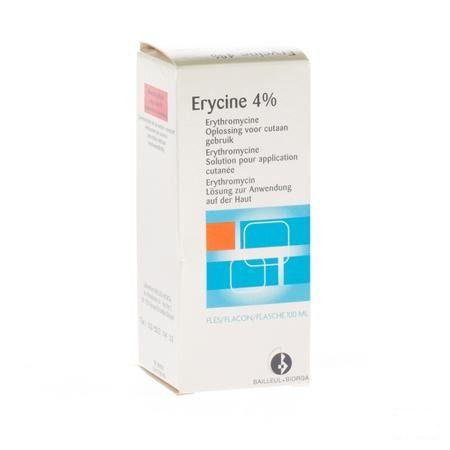 Erycine 4 % Oplossing Application Cutanee 100 ml