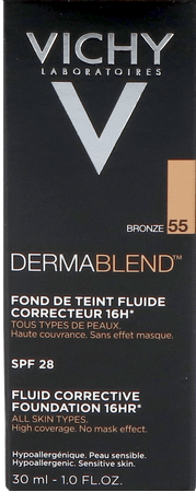Vichy Fdt Dermablend Fluide 55 Bronze 30 ml  -  Vichy