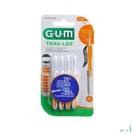 Gum Proxabrush Travel Cyl. Ufine 4 1412