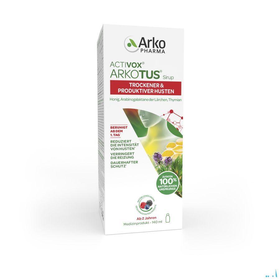 Arkotus Sirop Toux Seche Productive 140 ml  -  Arkopharma