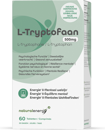 L-Tryptophane 500 mg Comp60 Natural Energy