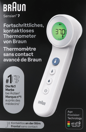 Braun Thermometer Z/Contact+Contact Age Precis.Wit