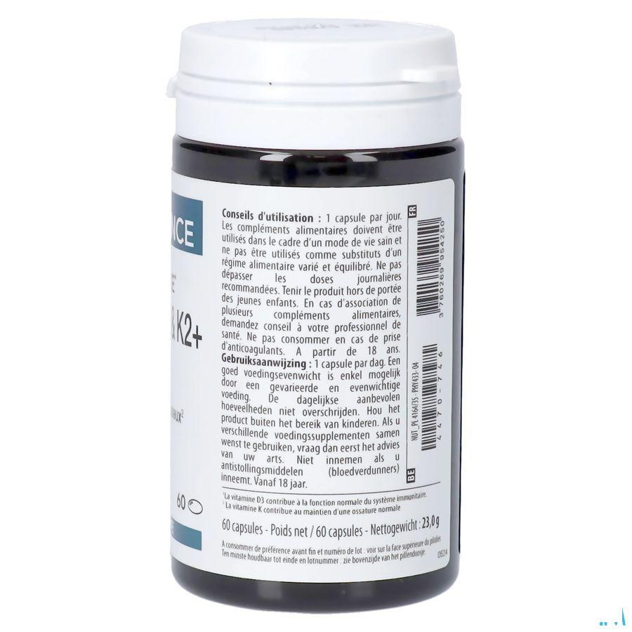 Vitamines D3 & K2 + Caps 60 Physiomance PHY433  -  Therascience
