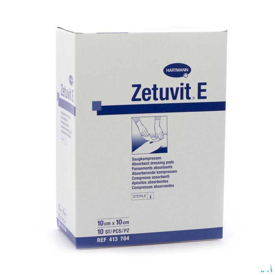 Zetuvit E 10x10cm St. 10 P/s  -  Hartmann