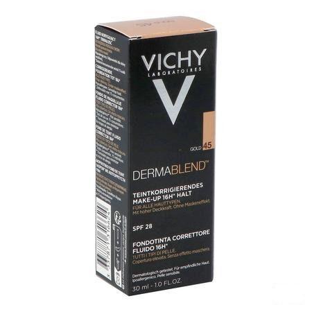 Vichy Fdt Dermablend Fluide 45 Gold 30 ml  -  Vichy