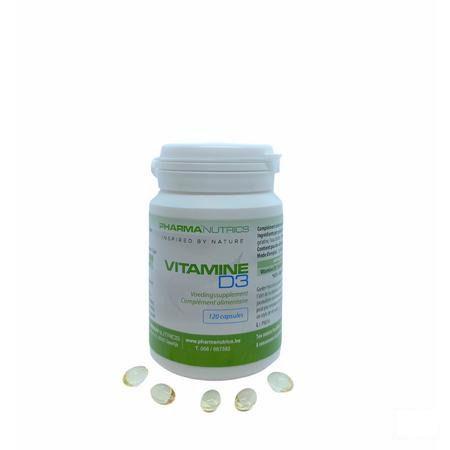 Vit D3 Forte 3000Iu Caps 120 Pharmanutrics  -  Pharmanutrics