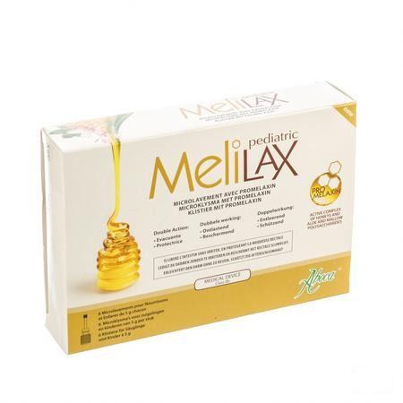 Melilax Pediatric Microklysma 6x5 gr  -  Aboca