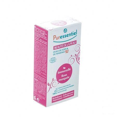 Puressentiel Massage Hle Rose Musq-bois Bio 100 ml  -  Puressentiel