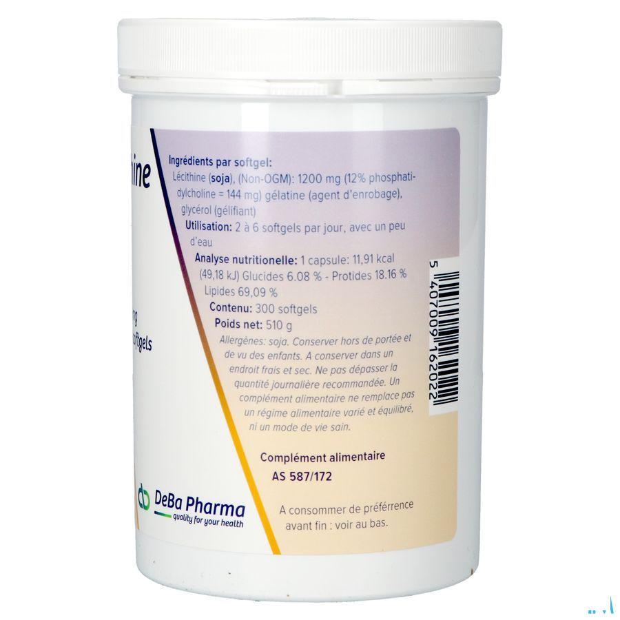 Lecithine Capsule 300x1200 mg  -  Deba Pharma