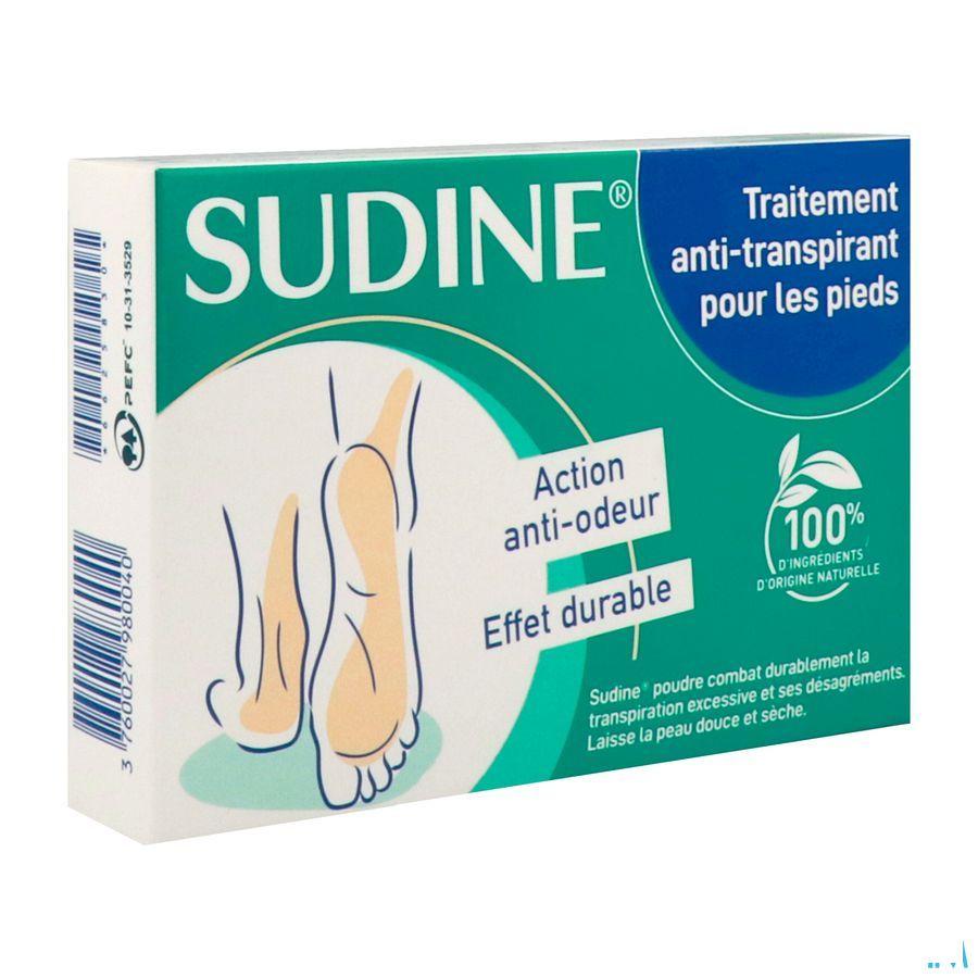 Sorifa Sudine Transpiration Pieds Poudre Sachets 6