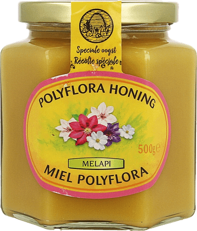 Melapi Honing Polyflora Zacht 500 gr 5531  -  Revogan