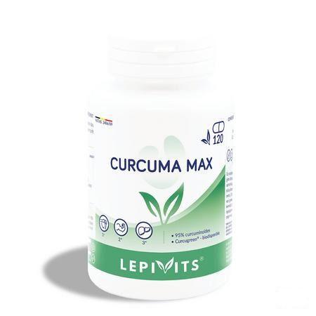 Lepivits Kurkuma Max Pot Caps 120 Nf  -  Lepivits