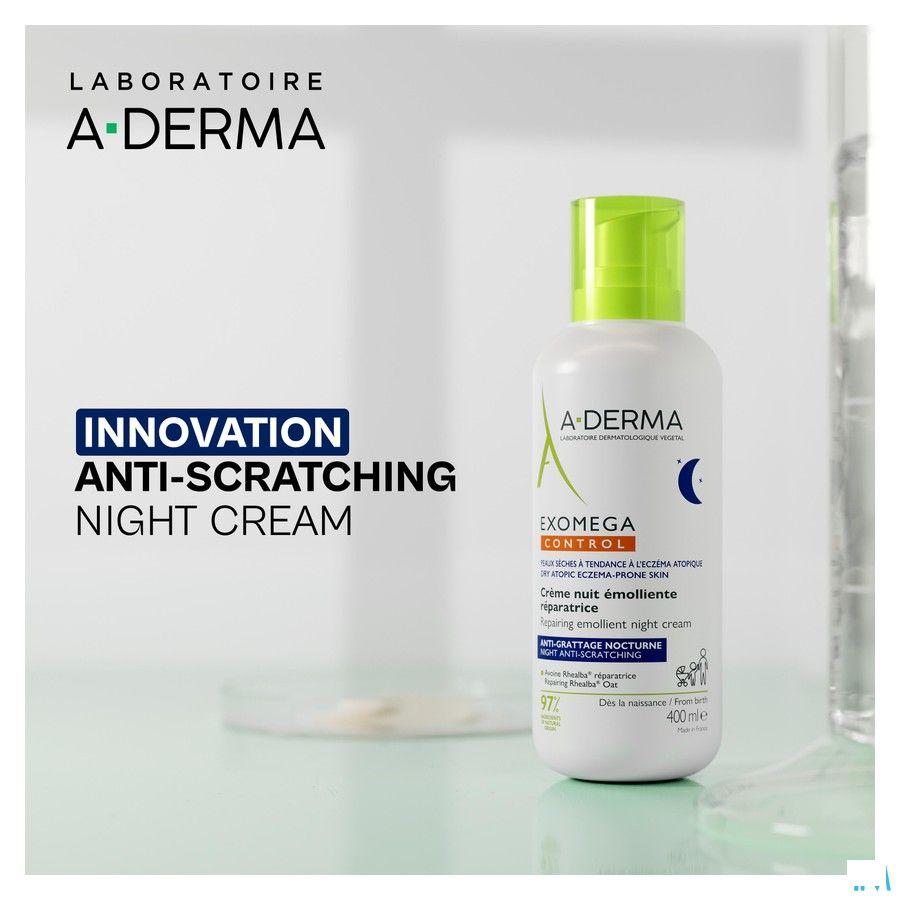 Aderma Exomega Control Herst. Emol. Nacht Cr 400 ml