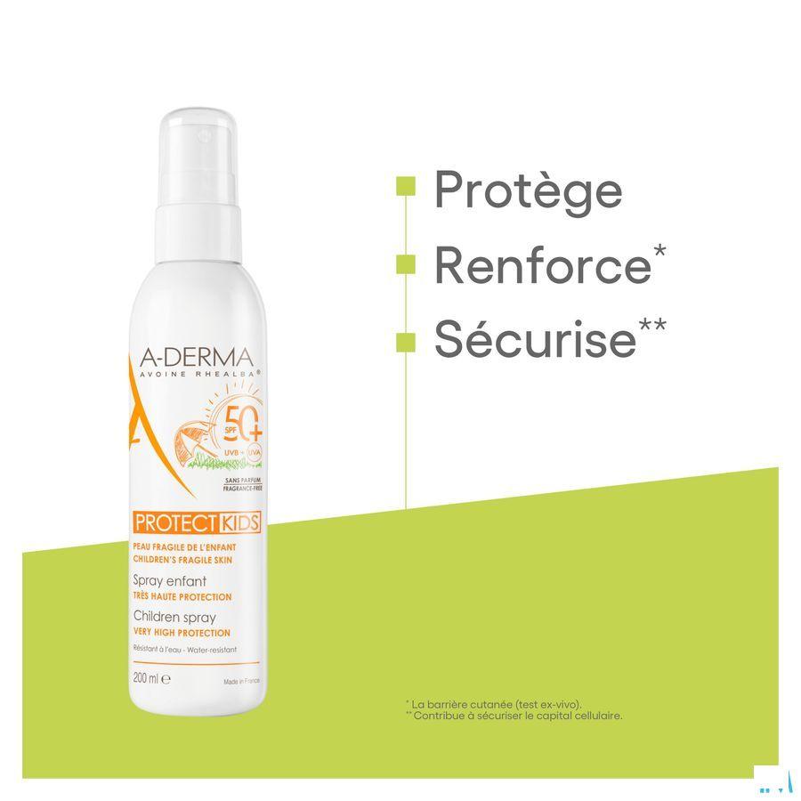 Aderma Protect Spray Enfant Ip50 + 200 ml  -  Aderma