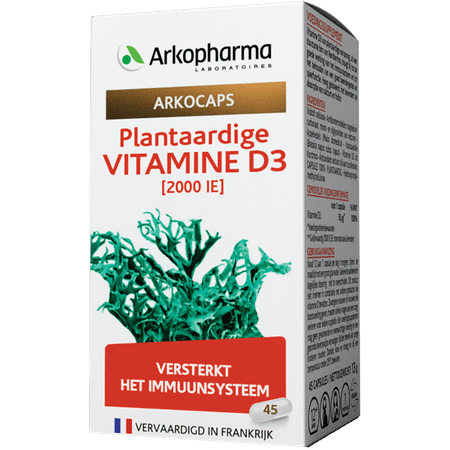 Arkocaps Plantaardige Vitamine D3 Caps 45  -  Arkopharma 