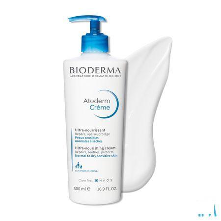 Bioderma Atoderm 500 Creme Zeer Droge Huid 500 ml