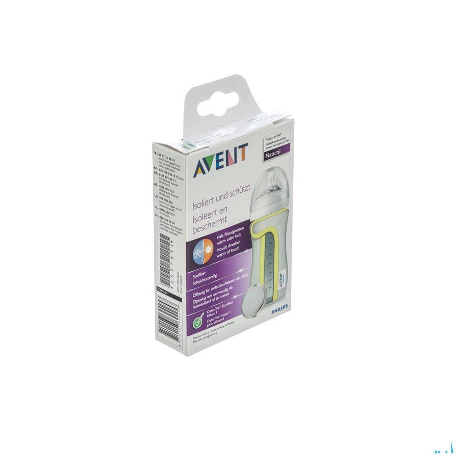 Philips Avent Housse Biberon Verre 240 ml Scf676/01  -  Bomedys